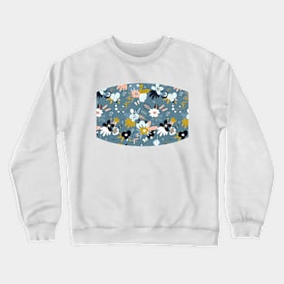 Pretty Floral Flowers Crewneck Sweatshirt